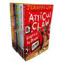 Atticus Claw 7 Books Set Collection By Jennifer Gray Learns To Draw Breaks The Law Hears A Roar Mi.. - books 4 people