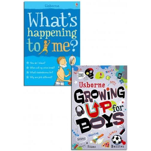 ["9788033656036", "boys and girls book", "Children Books (14-16)", "cl0-PTR", "growing up for boys", "growing up for boys and girl", "puberty books", "usborne", "whats happening to me", "whats happening to me book"]