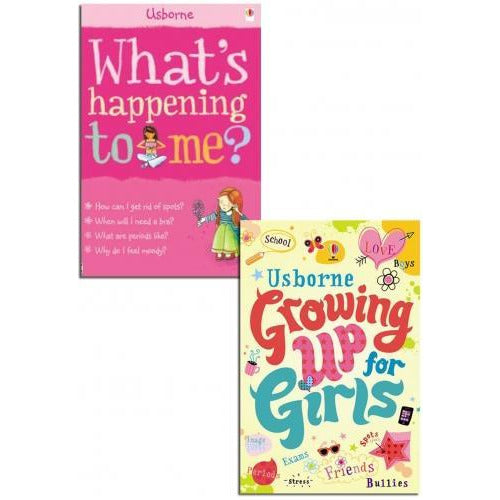 Whats Happening To Me Growing Up For Girls Collection 2 Books Set - books 4 people