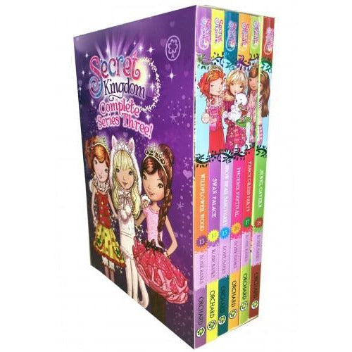 Secret Kingdom Series 3 Collection Rosie Banks 6 Books Set - books 4 people