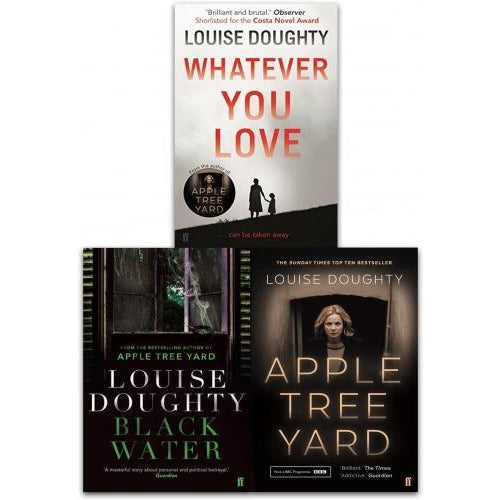 ["9789526511320", "Adult Fiction (Top Authors)", "apple tree yard", "black water", "cl0-VIR", "louise doughty", "louise doughty books", "louise doughty books set", "Louise Doughty Collection", "whatever you love"]