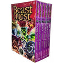 Beast Quest Series 5 The Shade Of Death 6 Books Collection Box Set Books 25 To 30 By Adam Blade - books 4 people