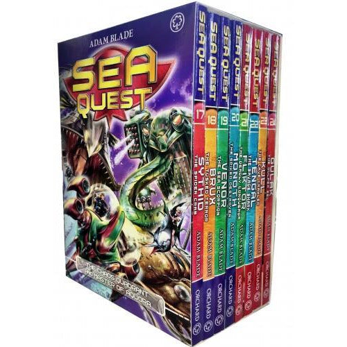 Sea Quest Series 5 And 6 Collection Adam Blade 8 Books Box Set Book 17-24 - books 4 people