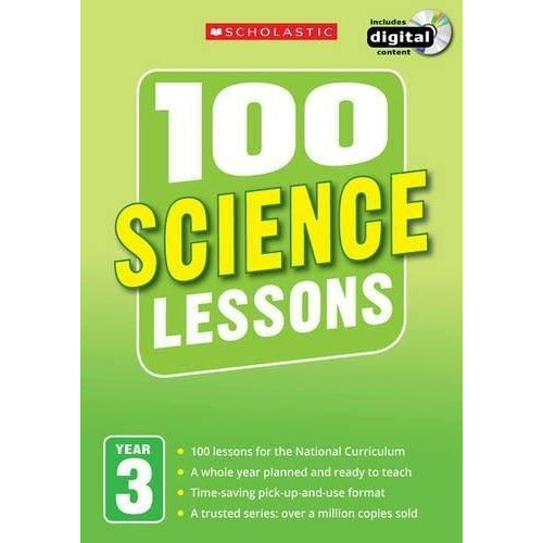 100 Science Lessons Year 3 - 2014 National Curriculum Plan And Teach Study Guide - books 4 people