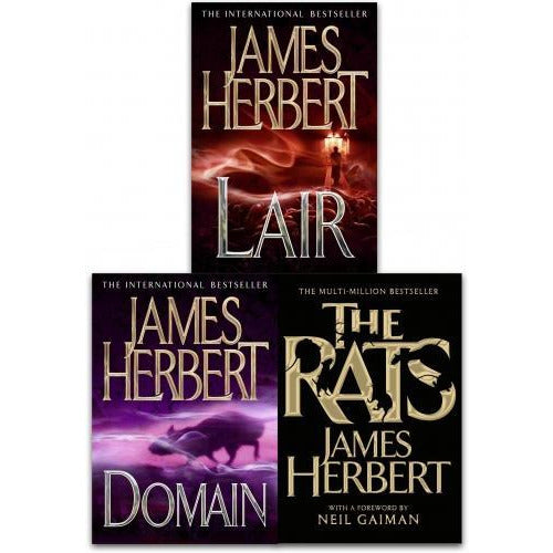 James Herbert The Rats Trilogy Collection 3 Books Set