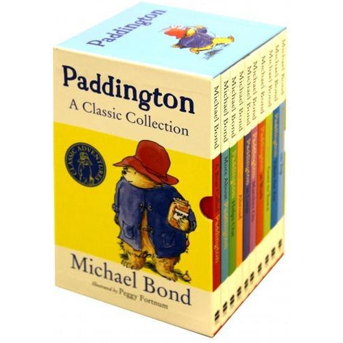 ["9780008264017", "Childrens Books (7-11)", "cl0-CERB", "junior books", "michael bond", "michael bond Paddington set", "paddington", "paddington a classic collection", "paddington books set", "paddington box set", "young teen"]