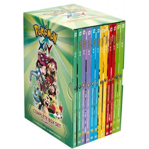 ["9781421598499", "Comics and Graphic Novels", "hidenori kusaka", "pokemon books", "pokemon books set", "pokemon box set", "pokemon xy box set", "pokémon x•y complete box set", "young adults"]