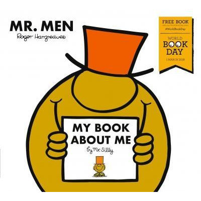 ["9781405290869", "all mr men books", "children world book day", "Childrens Books (5-7)", "cl0-SNG", "CLR", "Infants", "Mr Men", "mr men books", "Mr Men world books day", "Mr Silly", "My Book About Me", "My Book about Me by Mr Silly", "My Book About Me By Mr Silly  A World Book Day", "My Book about Me by Mr Silly A World Book Day 2018", "Roger Hargreaves", "World Book Day", "World Book Day 2018", "World Book Day 2020", "world book day 2021", "world book day 2022", "world book day 2022 books", "World Book Day book", "world book day books", "world book day characters", "world book day costume", "world book day ideas", "world book day ideas for teachers", "world book day outfits", "world book day token"]
