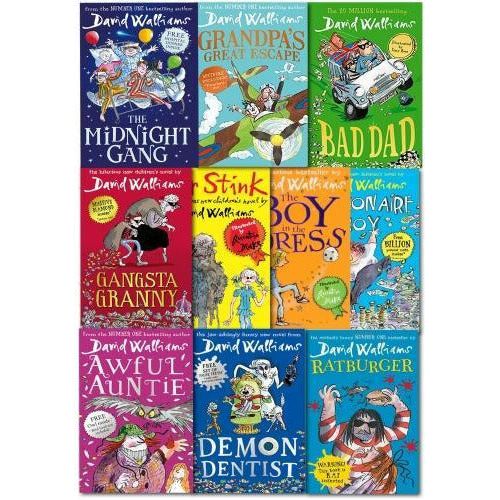 ["9789124372958", "Awful Auntie", "Bad Dad", "Billionaire Boy", "books from david walliams", "Boy in Dress", "buy david walliams books", "childrens books", "Childrens Books (7-11)", "childrens ficition books", "David Walliam", "david walliams", "david walliams 10 book set", "david walliams awful auntie", "david walliams book collection", "david walliams book series", "david walliams books", "david walliams books for children", "david walliams books online", "david walliams box set", "david walliams latest book", "david walliams set", "Demon Dentist", "Gangsta Granny", "Grandpa Great Escape", "grandpas great escape", "harpercollins", "junior books", "Midnight Gang", "Mr Stink", "Rat burger", "young teen"]