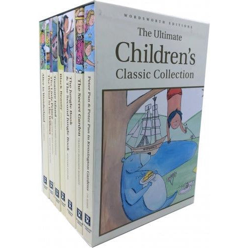 ["9781840225990", "Alice In Wonderland", "Anna Sewell", "Antoine De Saint-Exupery", "Black Beauty", "Childrens Books (7-11)", "Childrens Classic Collection", "Childrens Classics books box set", "cl0-VIR", "Frances Hodgson Burnett", "Kenneth Grahame", "Lewis Carroll", "Peter Pan & Peter Pan In Kensington Gardens", "Robert Louis Stevenson", "Rudyard Kipling", "Sir James Matthew Barrie", "The Jungle Book & The Second Jungle Book", "The Little Prince", "The Secret Garden", "The Wind In The Willows", "Treasure Island", "Ultimate Childrens Classic Collection"]