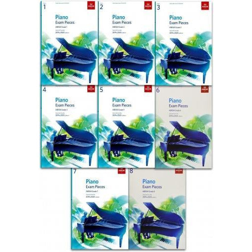 Abrsm Piano Exam Pieces 8 Books Collection Set - Syllabus Grade 1-8 - books 4 people