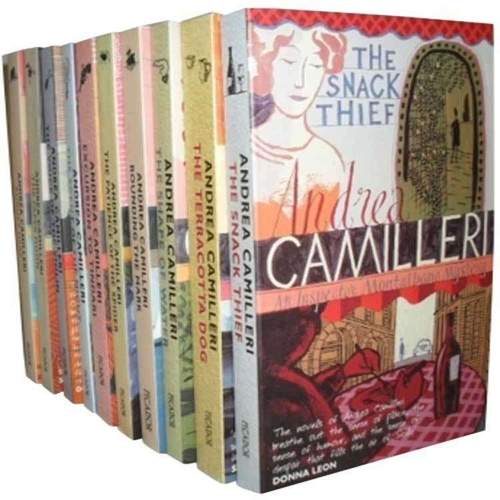Andrea Camilleri Inspector Montalbano Mysteries 10 Books Collection Set Series 1