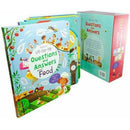 Usborne Lift the Flap - Questions And Answers 5 Books Collection Set