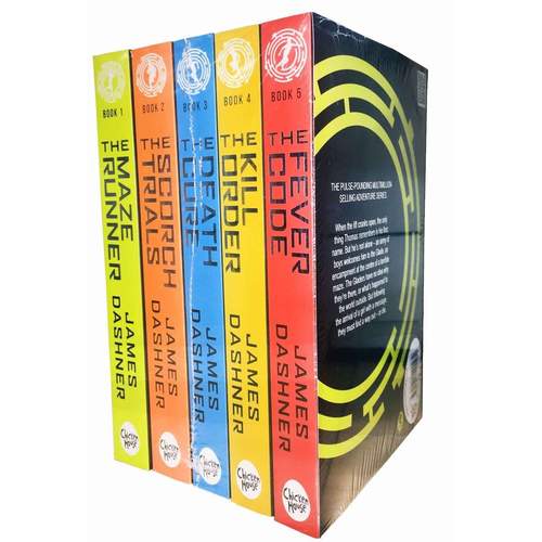 ["9781911490272", "Adult Fiction (Top Authors)", "cl0-PTR", "james dashner", "maze runner series", "the death cure", "the fever code", "the kill order", "the maze runner", "the scorch trials", "young teen"]
