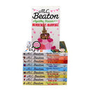 Agatha Raisin Series Collection M C Beaton 10 Books Set Murderous Marriage, Spoonful of Poison