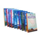 M C Beaton Hamish Macbeth Mystery Series 10 Books Collection Set Poison Pen, Nurse, Gossip