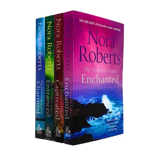["Adult Fiction (Top Authors)", "books by nora roberts", "captivated", "charmed", "cl0-CERB", "enchanted", "entranced", "nora roberts", "nora roberts book", "nora roberts book collection", "nora roberts book collection set", "nora roberts book set", "nora roberts books", "nora roberts collection", "the donovan legacy", "the donovan legacy 4 books", "the donovan legacy by nora roberts"]