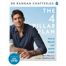 Dr Rangan Chatterjee Collection 3 Books Set (Happy Mind Happy Life, The Stress Solution, The 4 Pillar Plan)