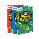 Bond Brain Training for Kids Oxford 3 Books Collection Set - Number Puzzles, Logic Puzzles, Word Puzzles