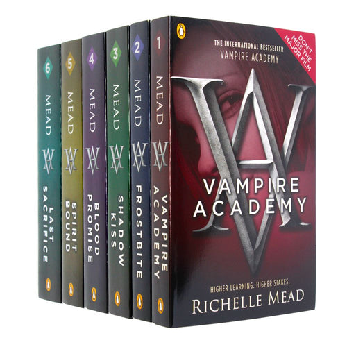 Vampire Academy Series By Richelle Mead 6 Books Collection Set