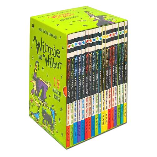 Winnie and Wilbur 18 Magical Fiction Books Children Collection Gift Box Set