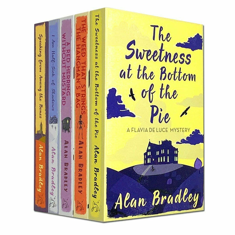 ["9781398706170", "a red herring without mustard", "adult fiction", "alan bradley", "alan bradley book collection", "alan bradley book collection set", "alan bradley books", "alan bradley collection", "best selling author", "Best Selling Books", "bizarre fashion", "British Detective Stories", "crime fiction", "crime mystery", "crime mystery fiction", "fiction collection", "flavia de luce mystery", "flavia de luce mystery book collection", "flavia de luce mystery books", "flavia de luce mystery series", "flavia de luce mystery series book collection set", "Flavia de Luce Mystery Series books collection", "Flavia de Luce Mystery Series books set", "historical thrillers", "i am half sick of shadows", "Mysteries Book", "speaking from among the bones", "sweetness at the bottom of the pie", "The Sweetness at the Bottom of the Pie book", "The Weed That Strings the Hangman's Bag best selling book", "weed that strings the hangmans bag", "women sleuths"]