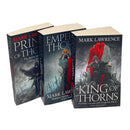Mark Lawrence Broken Empire Collection 3 Books Set - Prince Of Thorns King Of Thorns Emperor Of Th..