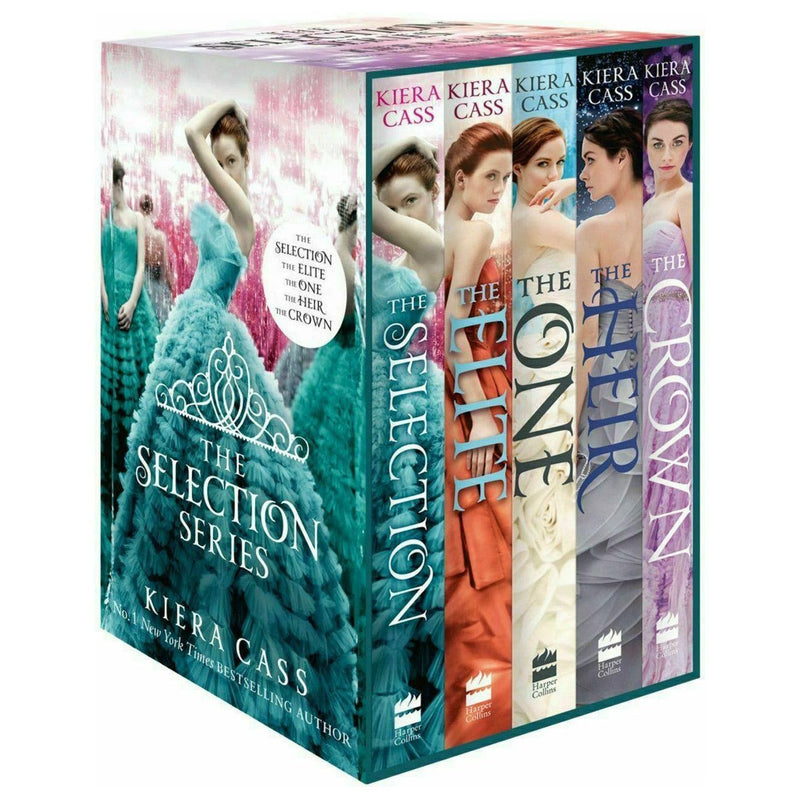 ["9780008209155", "Adult Fiction (Top Authors)", "cl0-PTR", "Fairy tale", "harpercollins", "kiera cass", "kiera cass book collection", "kiera cass book collection set", "kiera cass books", "kiera cass collection", "kiera cass the selection series", "selection series", "selection series book collection", "selection series book collection set", "selection series books", "selection series collection", "the crown", "the elite", "the heir", "the one", "the selection", "the selection series box set"]