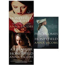 The Honeyfield Series 3 Books Collection Set By Anna Jacobs - The Honeyfield Bequest A Stranger In..