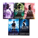 Lauren Kate Fallen Series 5 Books Collection Set Fallen Torment Passion Rapture Unforgiven