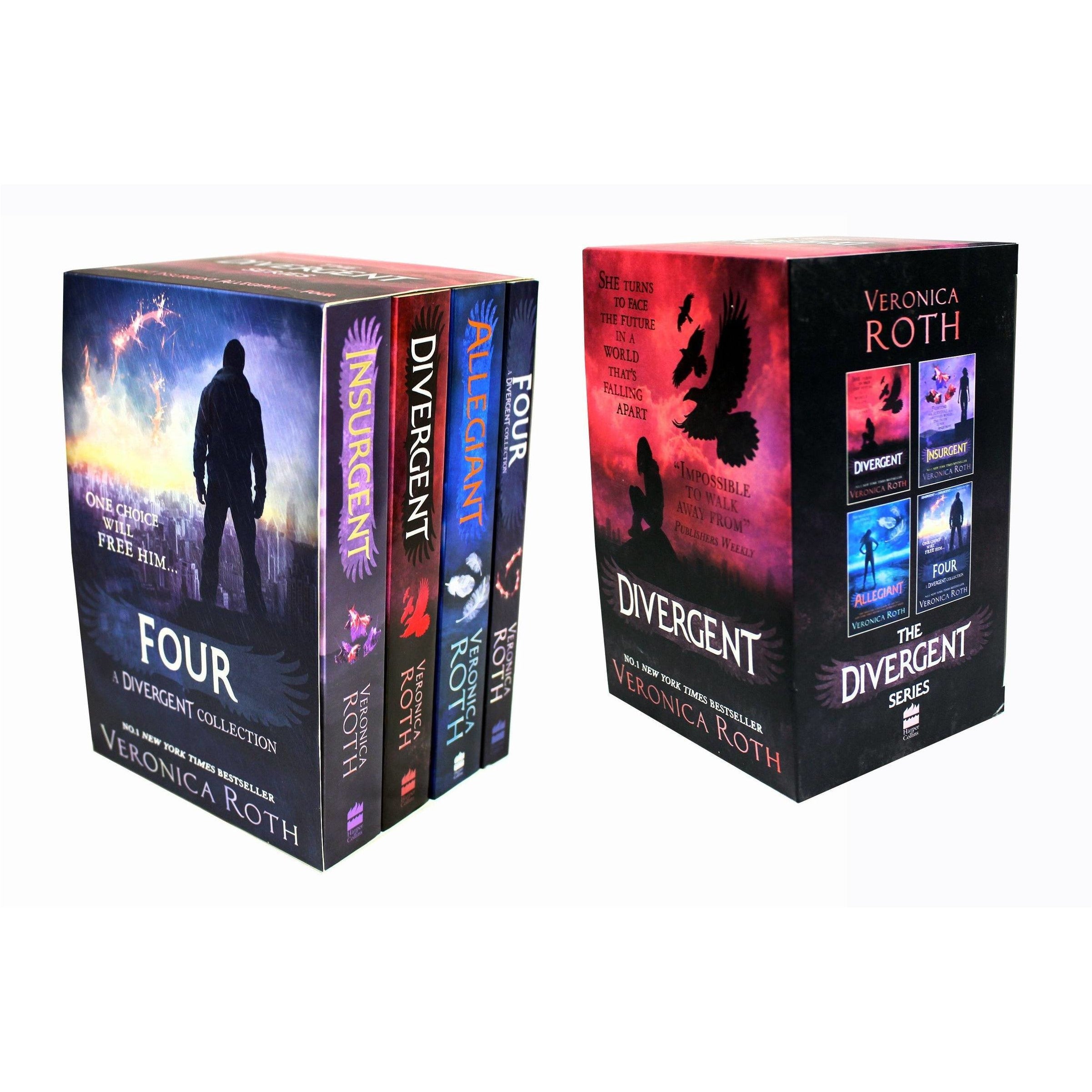 Divergent book Insurgent Allegiant 4 Books Collection Box Set Divergent book Insurgent Allegiant 4 Books Collection Box Set